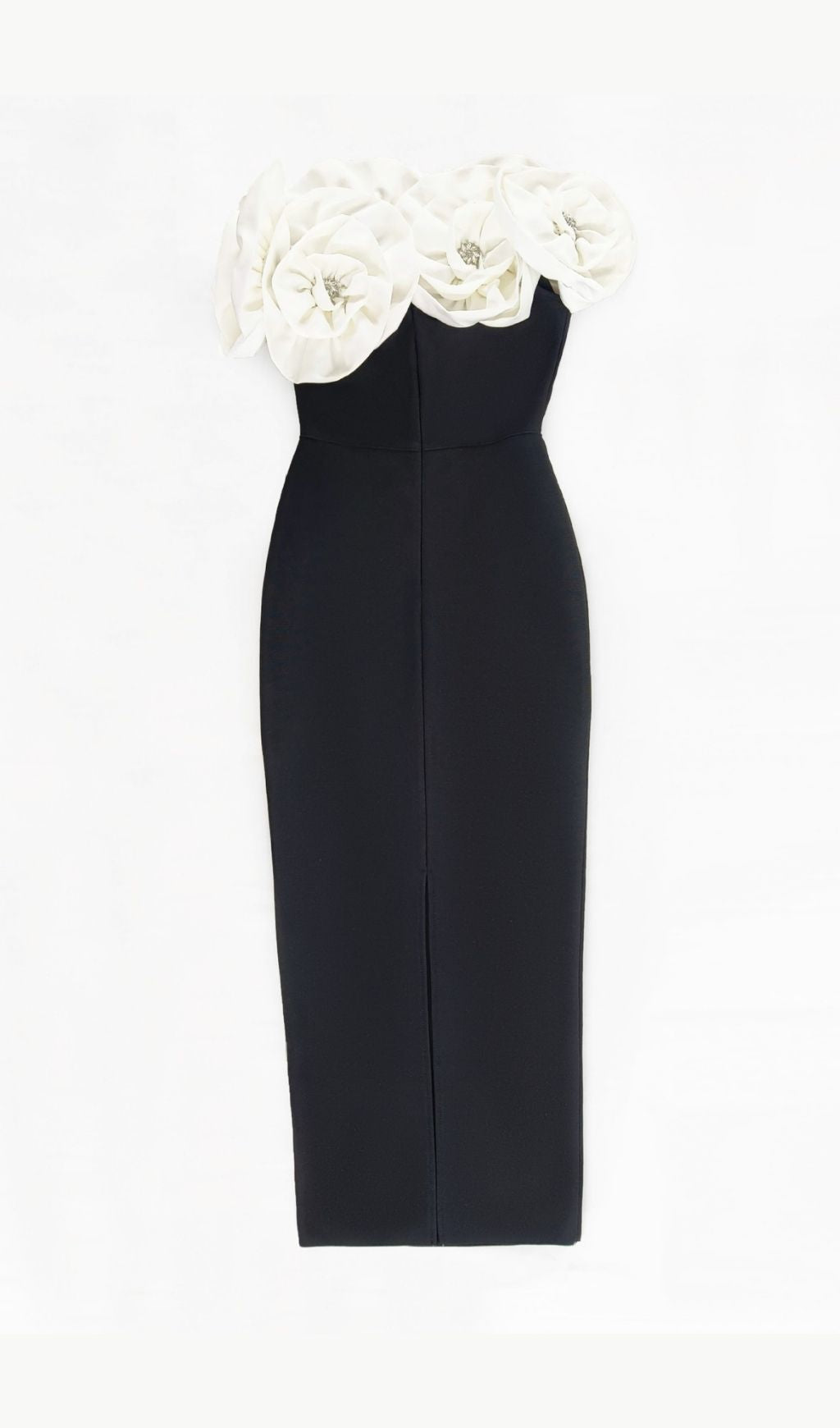 Ananux Flower Drcor Maxi Dress Flowering Girl