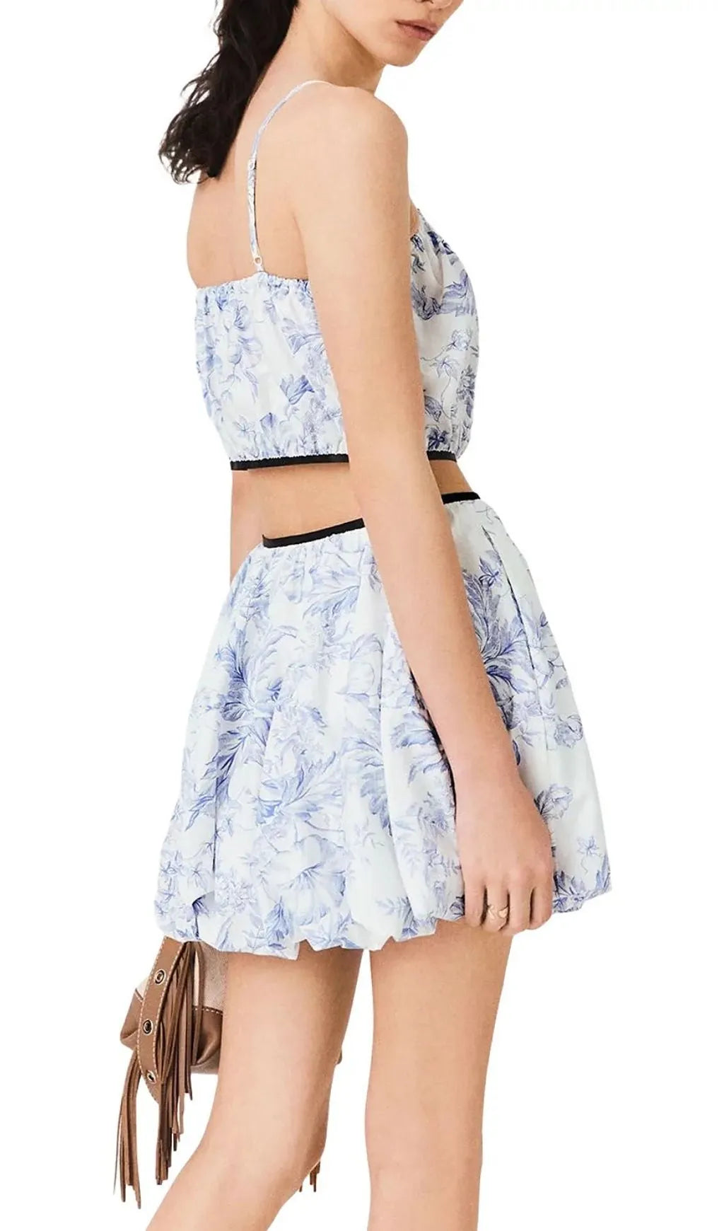 Balloon Mini Skirt Flowering Girl