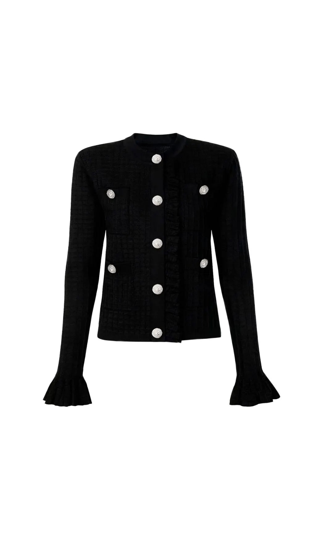 Julie Flared Sleeve Cardigan Flowering Girl