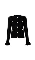 Julie Flared Sleeve Cardigan Flowering Girl