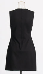 Abelia Stars Embroidered Mini Dress Flowering Girl