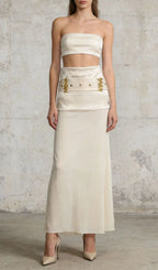 Kaye Belt Maxi Skirt Flowering Girl