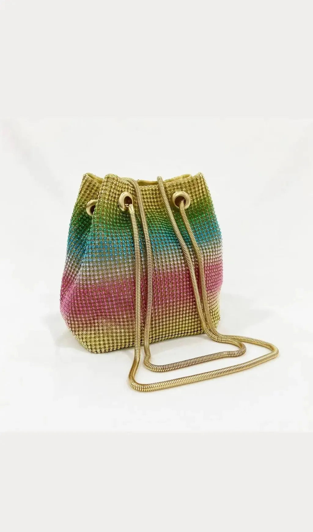 Lala Rainbow Diamante Bag Flowering Girl