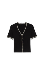 SHORT SLEEVE CARDIGAN Flowering Girl