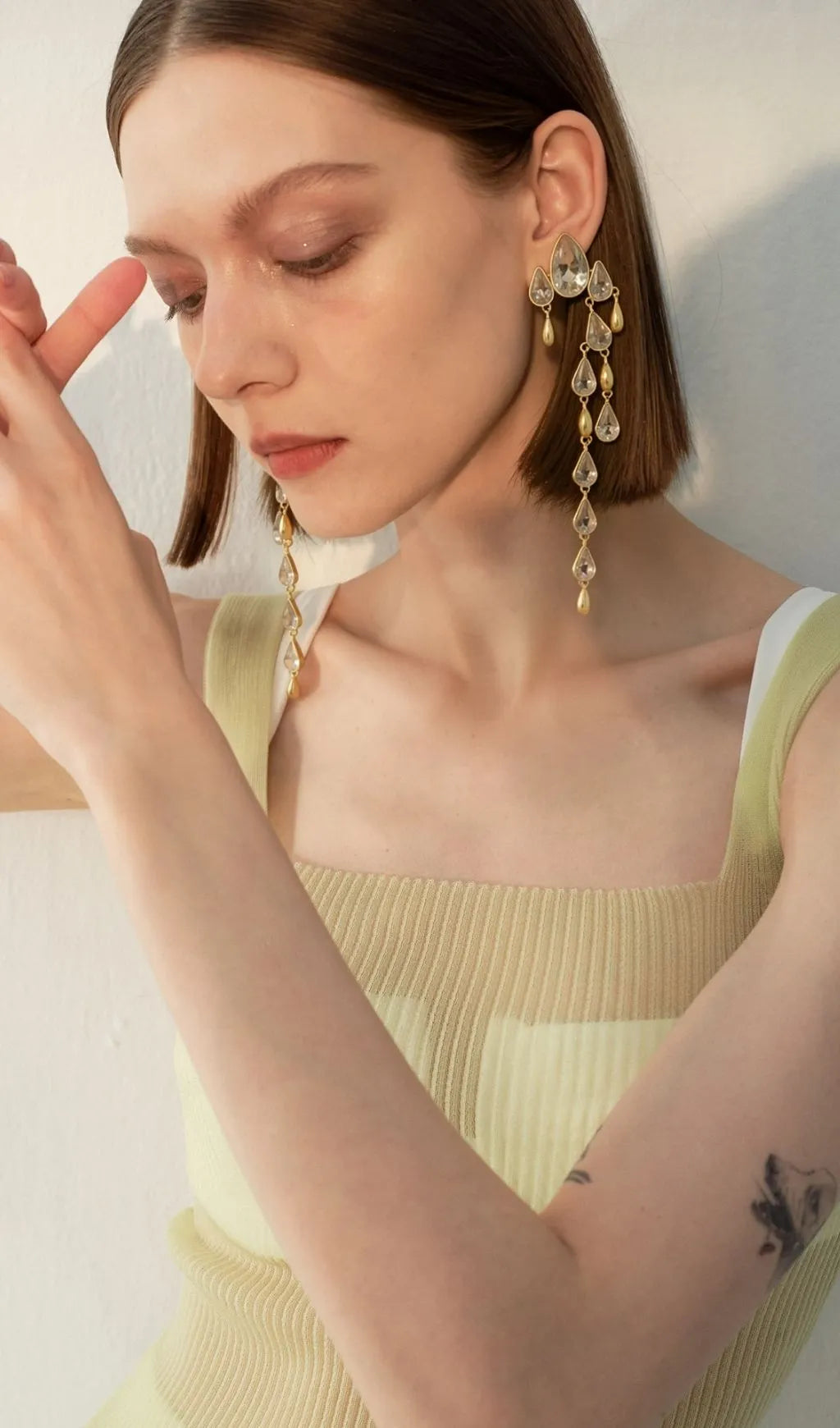 Lela Drop Earrings Flowering Girl