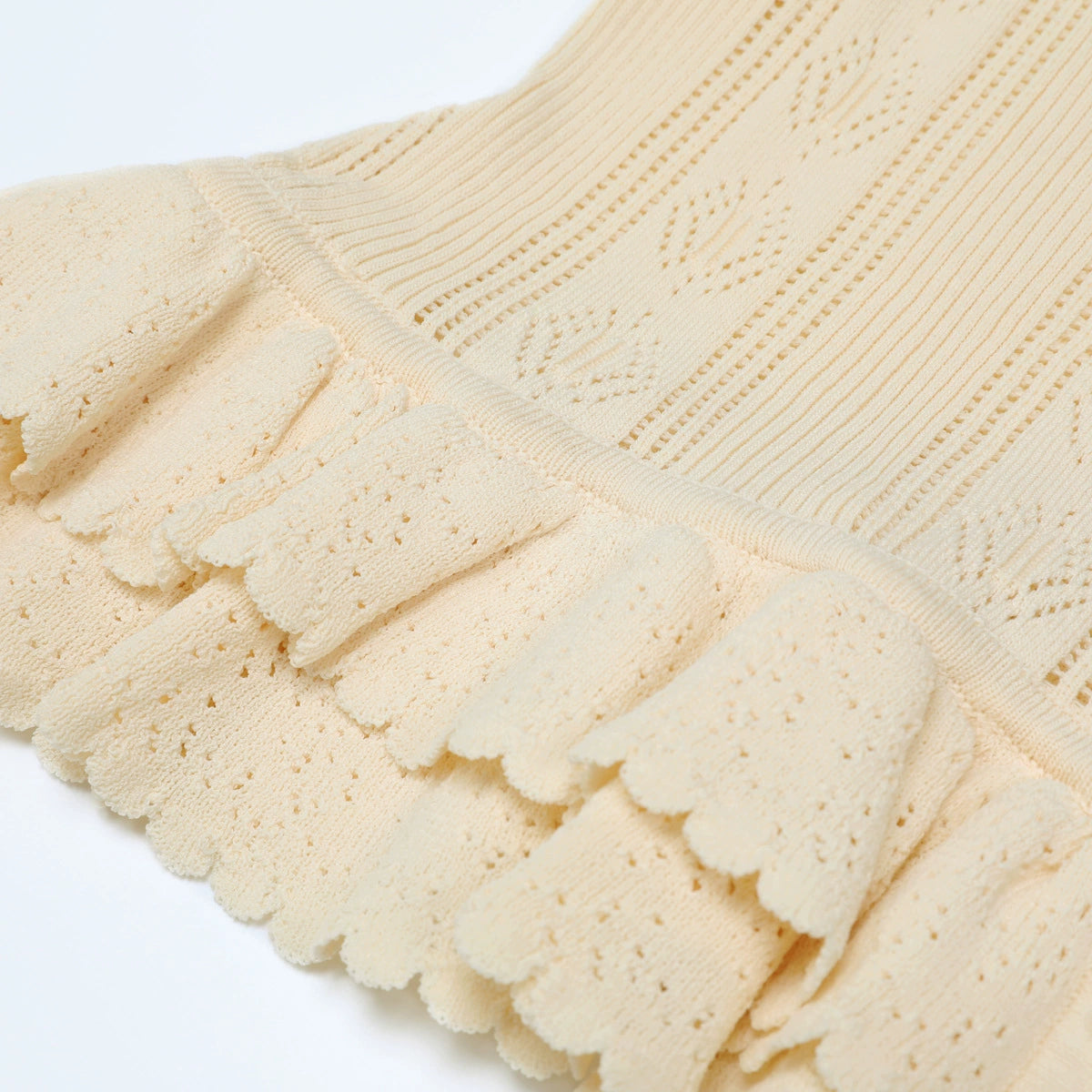 Kiely Apricot Knit Two-Piece Set Flowering Girl