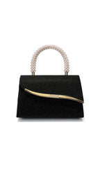 Léa Pearl Glitter Handbag Flowering Girl