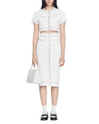KNIT MIDI PENCIL SKIRT Flowering Girl