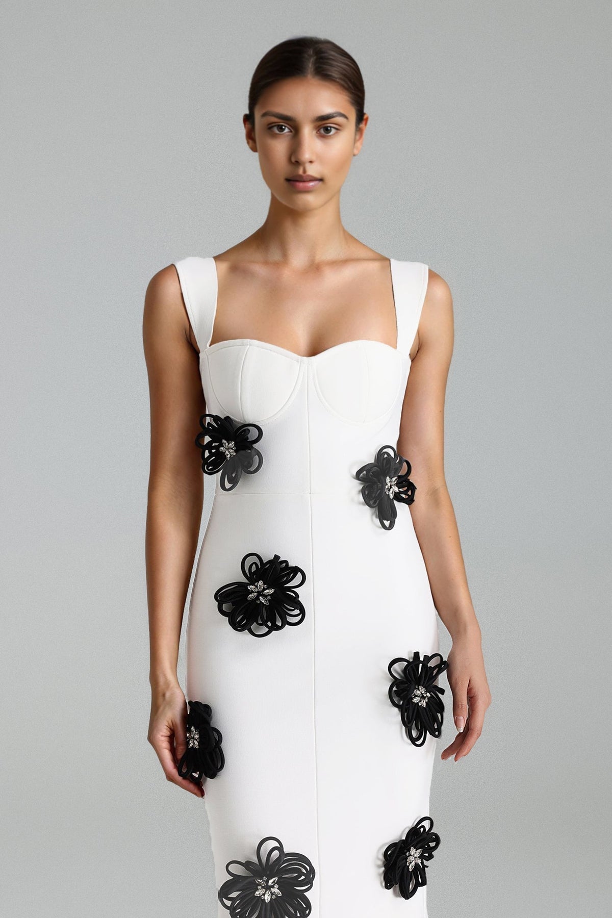 Josie Flower Maxi Dress Flowering Girl