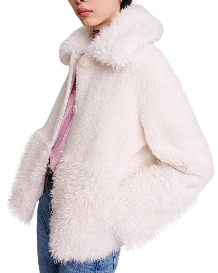 FAUX FUR COAT Flowering Girl