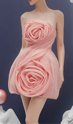 Andromache Flower Mini Dress Flowering Girl