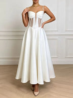 Manasa Spaghetti Maxi Dress Flowering Girl