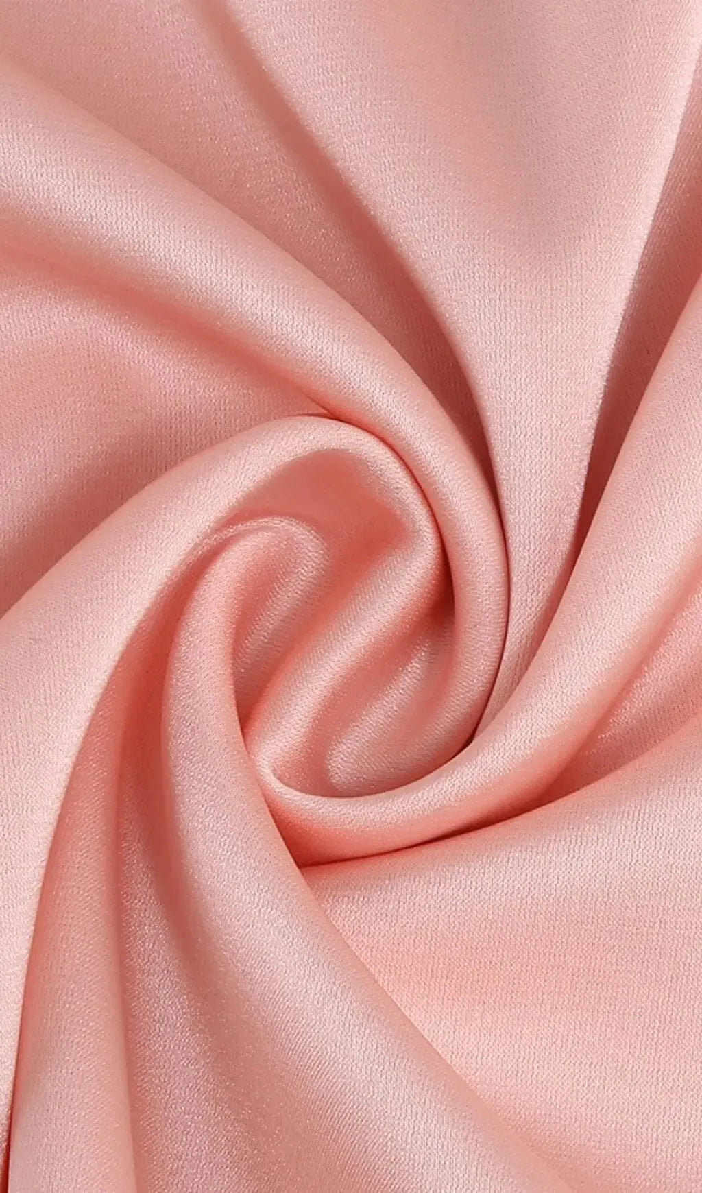 Satin Matching Set Mini Dress In Pink Flowering Girl
