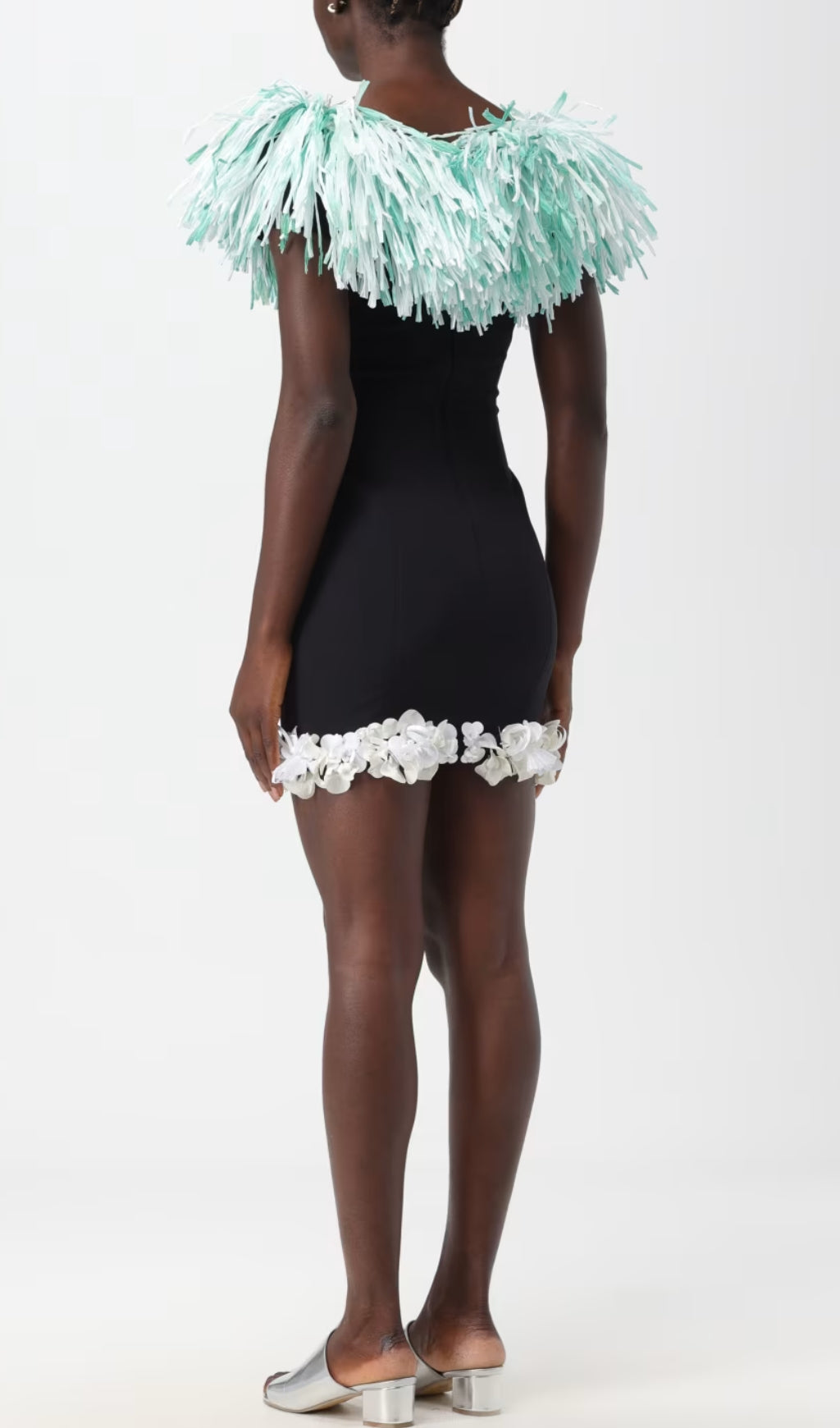 Aqila Tassel Flower Mini Dress Flowering Girl