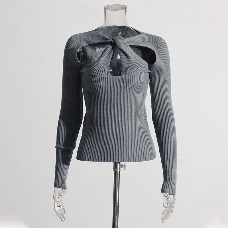 Ilana Long Sleeve Knit Top Flowering Girl