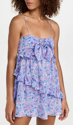 Aroa Floral Mini Dress Flowering Girl