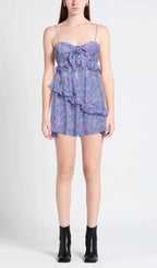 Aroa Floral Mini Dress Flowering Girl