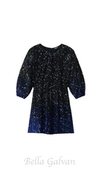 gradient sequin mini dress Flowering Girl
