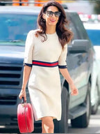 Kate White Elegant Dress Flowering Girl