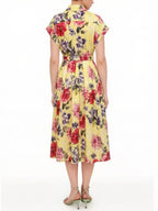 Meilani Floral Midi Dress Flowering Girl