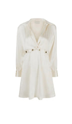 TWIST-FRONT MINI DRESS Flowering Girl