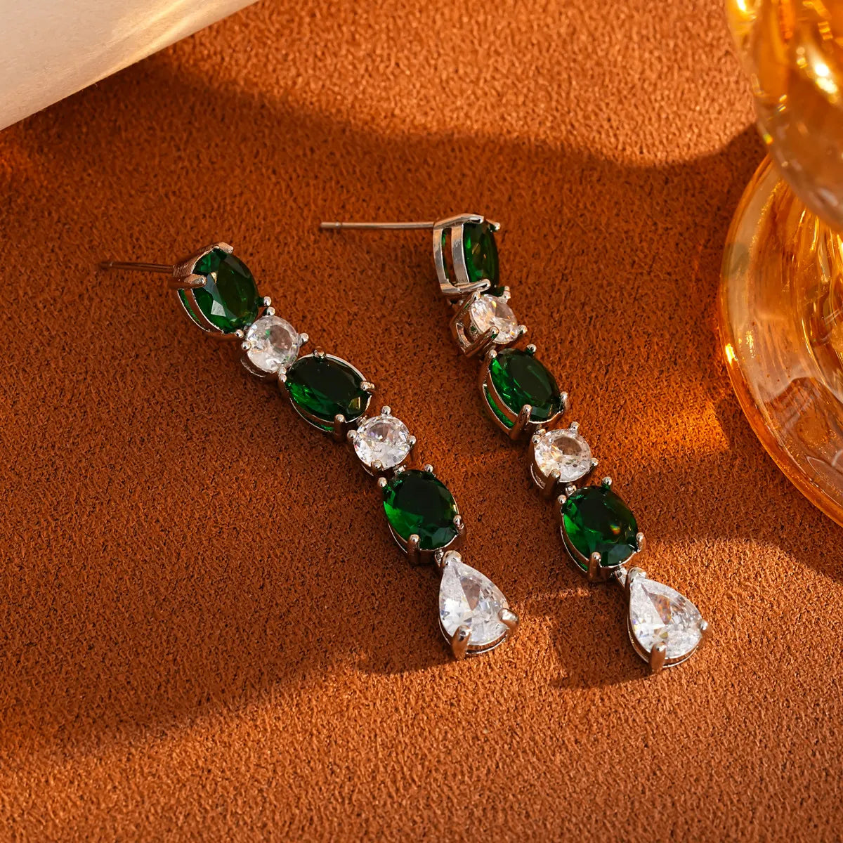 Justice Zircon Bow Jewelry Set Flowering Girl
