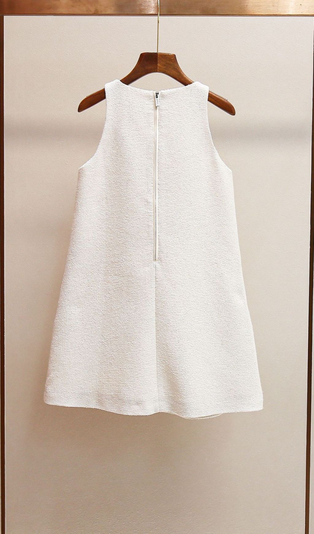 Fannie White Bowknot Mini Dress Flowering Girl