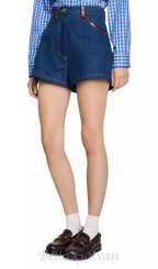 Felix Plaid Pants in blue Flowering Girl