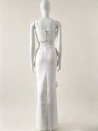 Maggi Flower Embellished Maxi Dress Flowering Girl