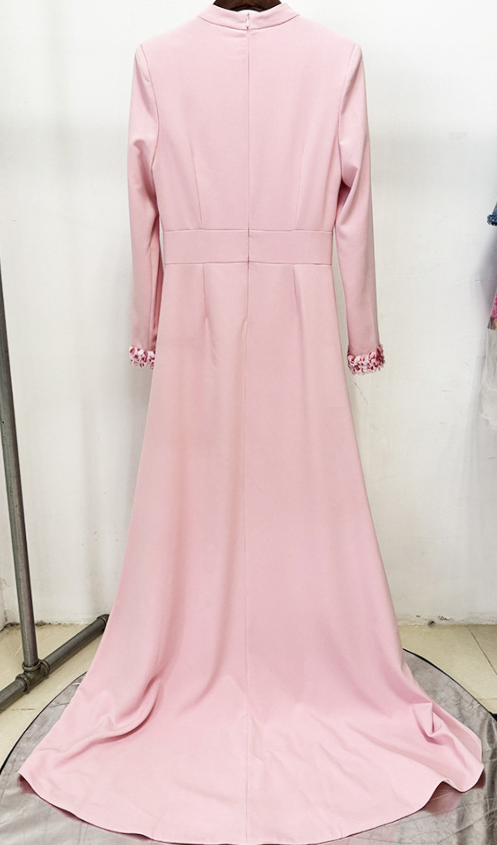 Euleta Sequin Embellished Long Sleeve Gown Flowering Girl