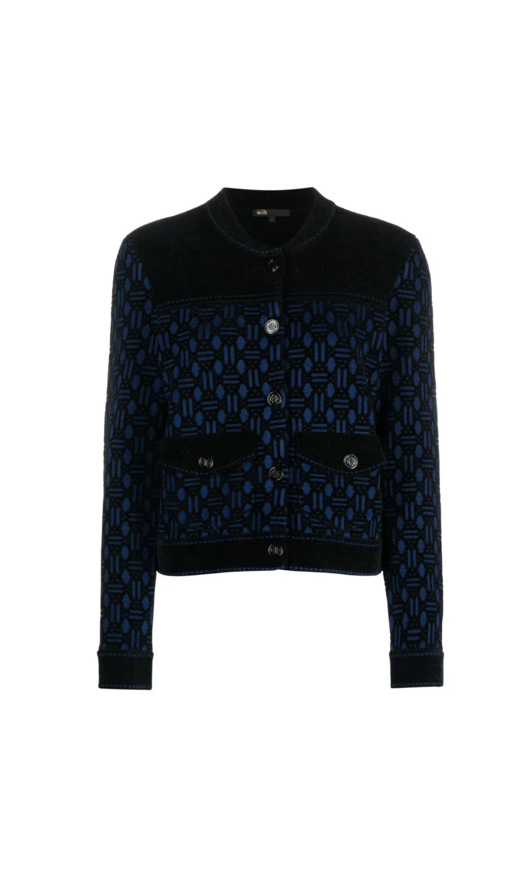 MONOGRAM-PATTERN BOMBER JACKET Flowering Girl