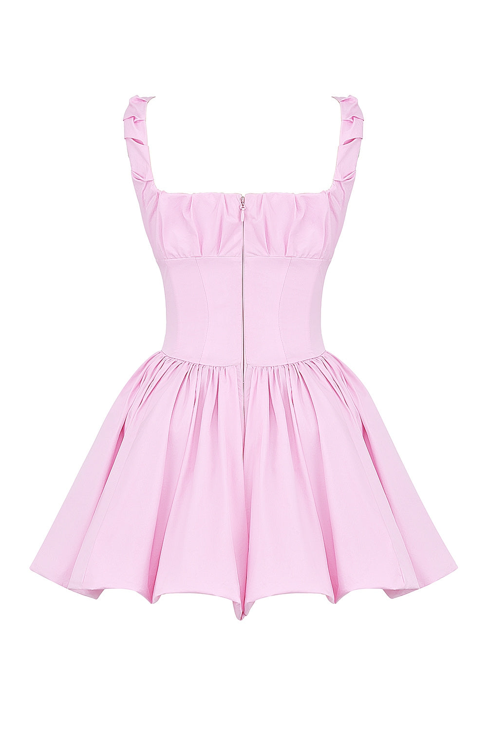 Cotton Candy Cotton Tulle Mini Dress in pink Flowering Girl