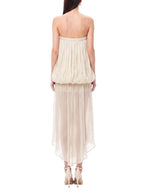 Uldric Strapless Ruched Dress Flowering Girl
