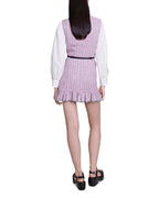 RATRI TWEED SLEEVELESS MINI DRESS Flowering Girl