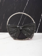 Crystal Bow Clutch Flowering Girl
