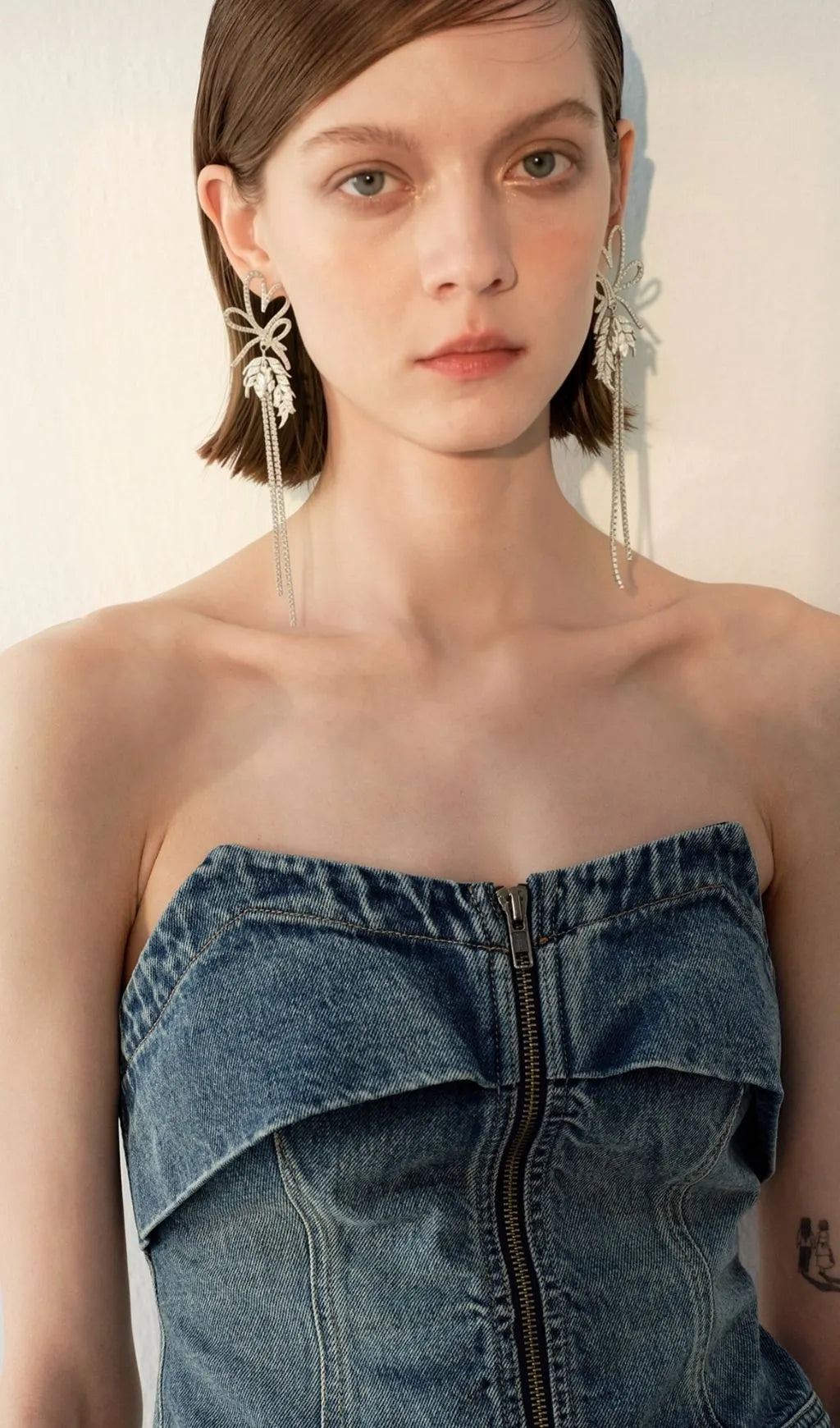 Lelia Diamante Earrings Flowering Girl