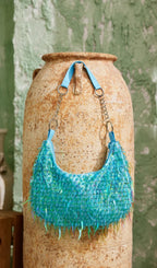 Adila Fringe Embellished Bag Flowering Girl