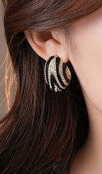 Dulal Diamante Earrings Flowering Girl