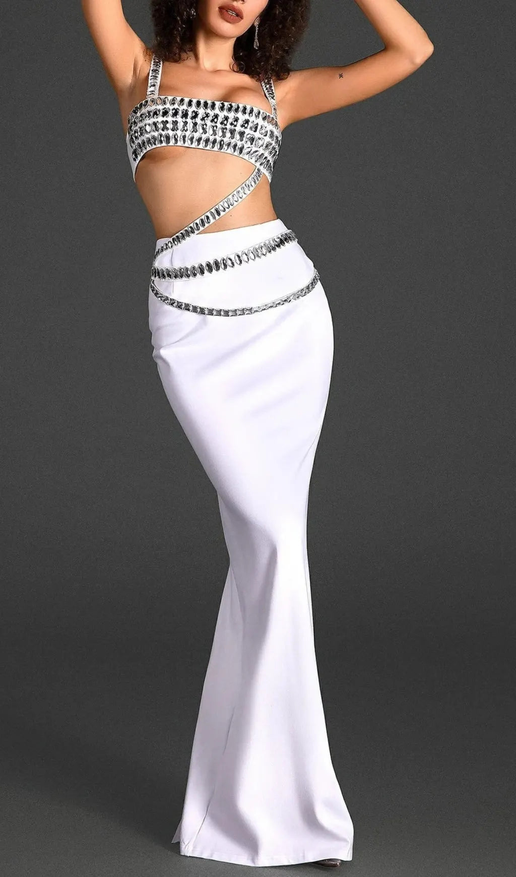 Aranza Crystal Two-Piece Set Flowering Girl