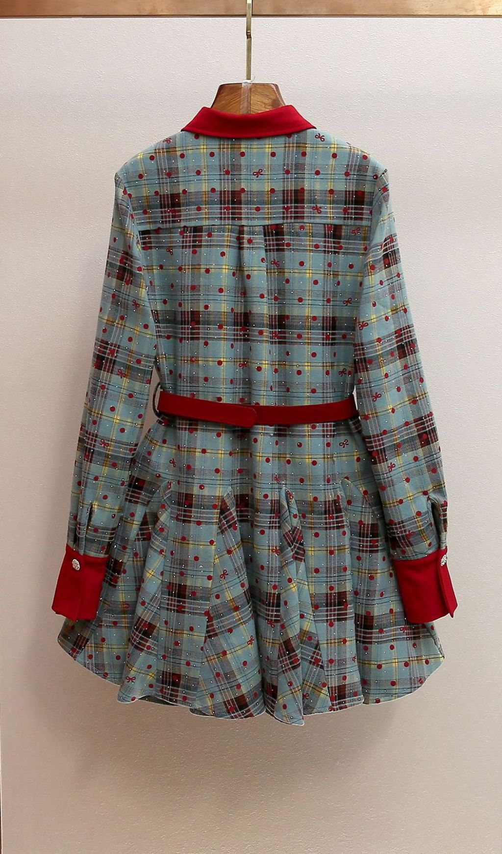Humla Long Sleeve Bow Mini Dress Flowering Girl