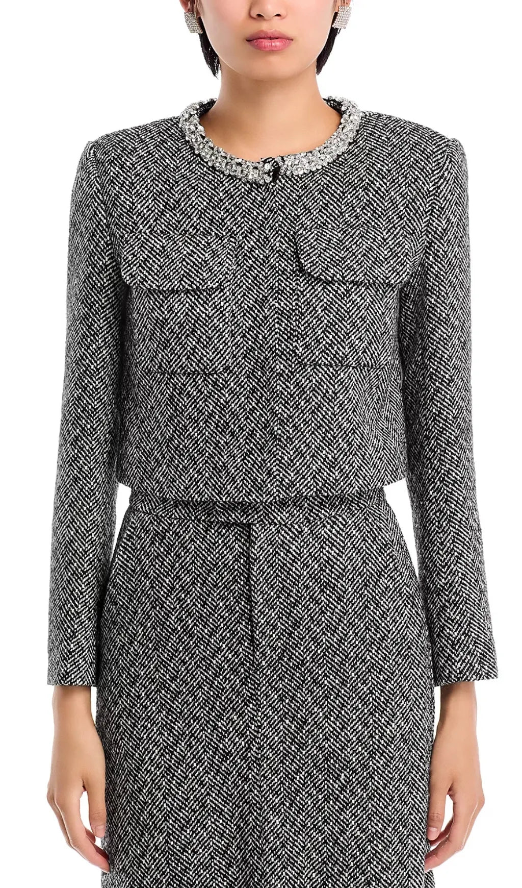 Embellished Jacket Flowering Girl