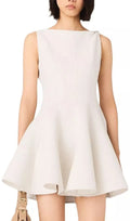 Flared Mini Dress Flowering Girl