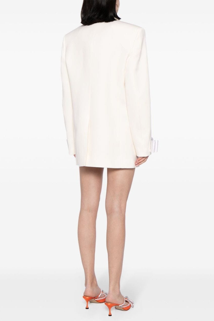 Crystal Bow-Detail Blazer Dress Flowering Girl