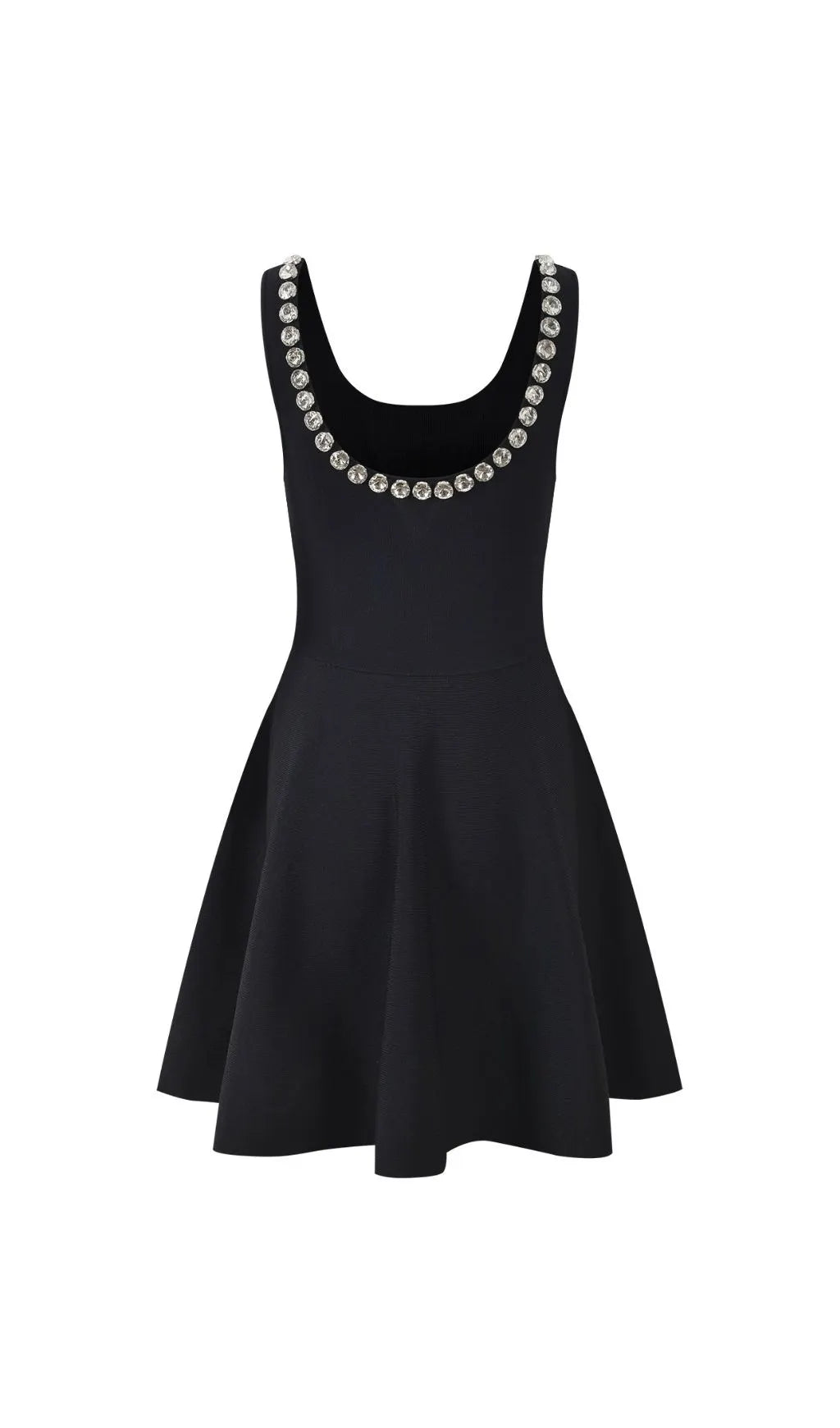Nelya Embellished Knit Mini Dress Flowering Girl