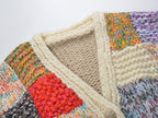Hurley Block Knit Cardigan Flowering Girl