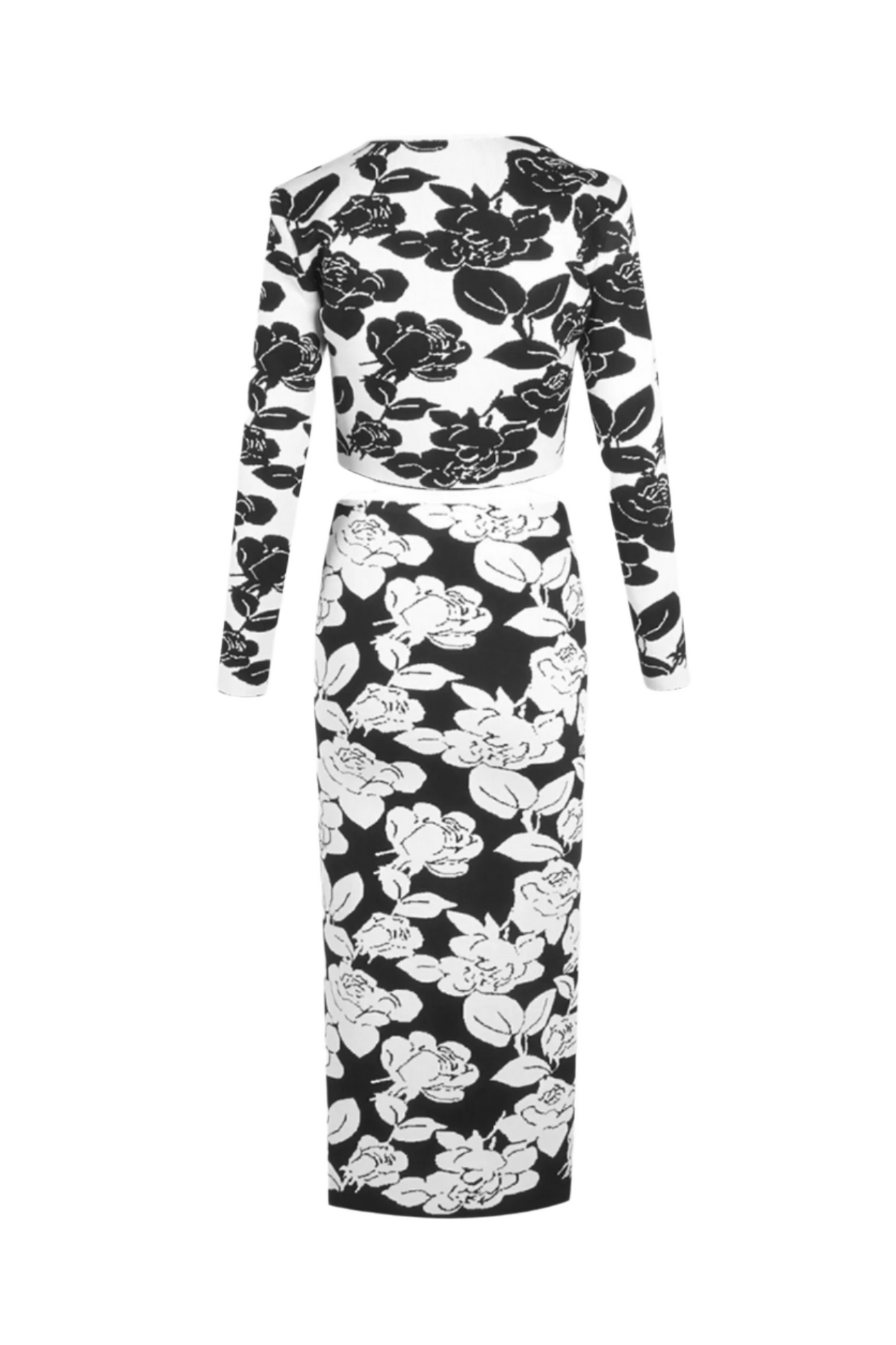 Vernon Jacquard Bandage Two Piece Set Flowering Girl