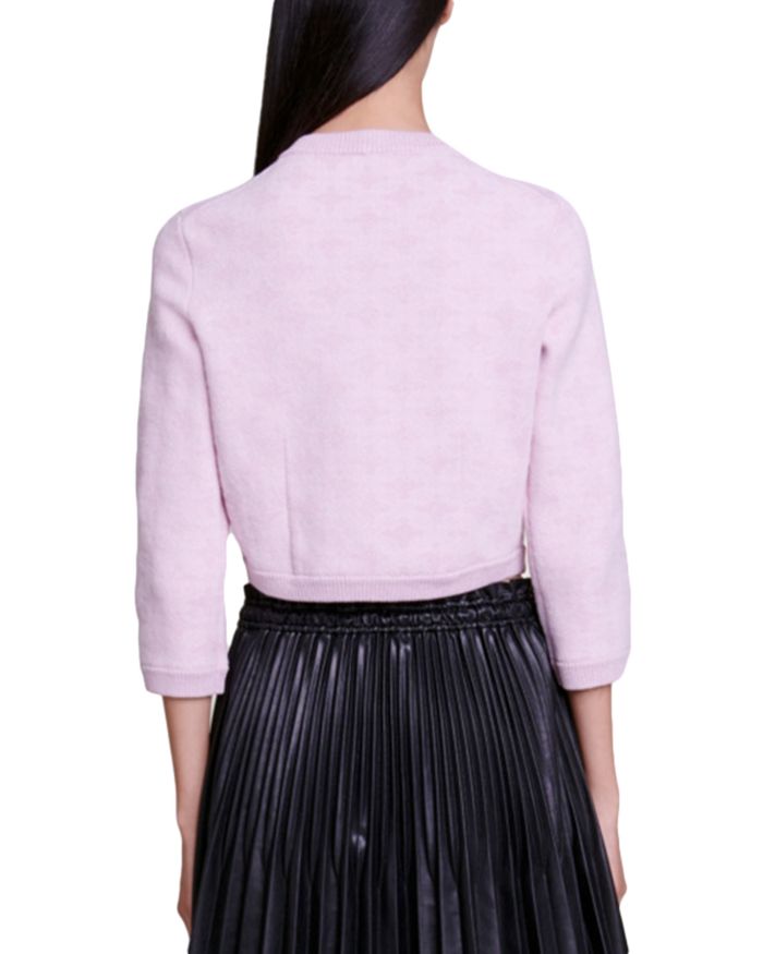 PALE PINK MENTHE CARDIGAN Flowering Girl