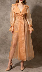 Leszcyna Chiffon Coat Flowering Girl