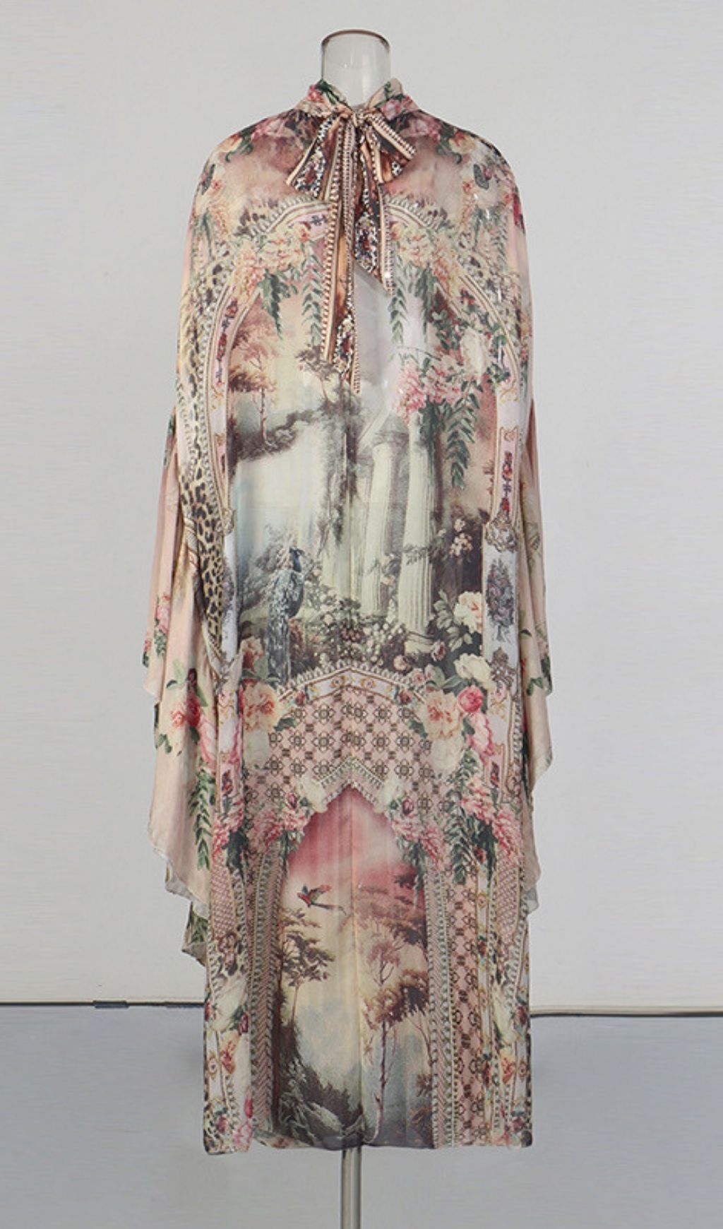 Kennice Printed Maxi Dress Flowering Girl
