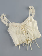 Emlen Corset Top & Mini Skirt Set Flowering Girl